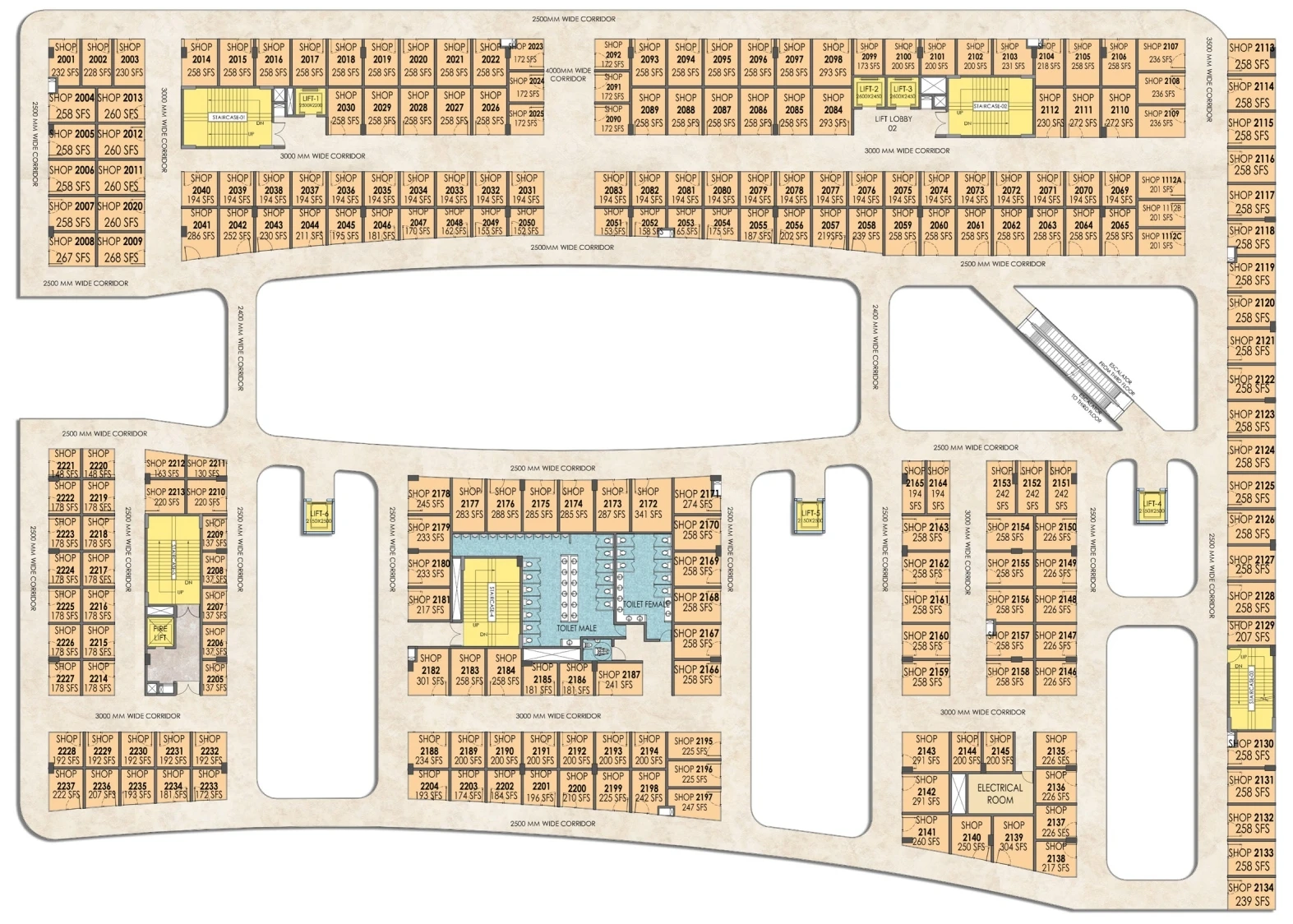 Migsun Central Market Second Floor