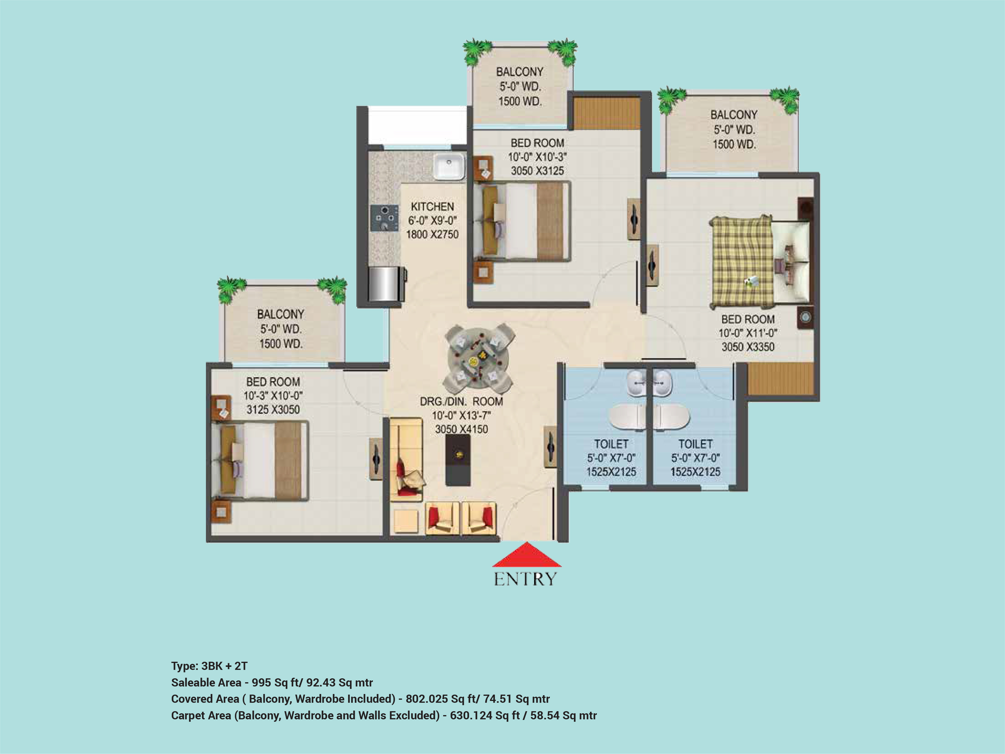 4 BHK